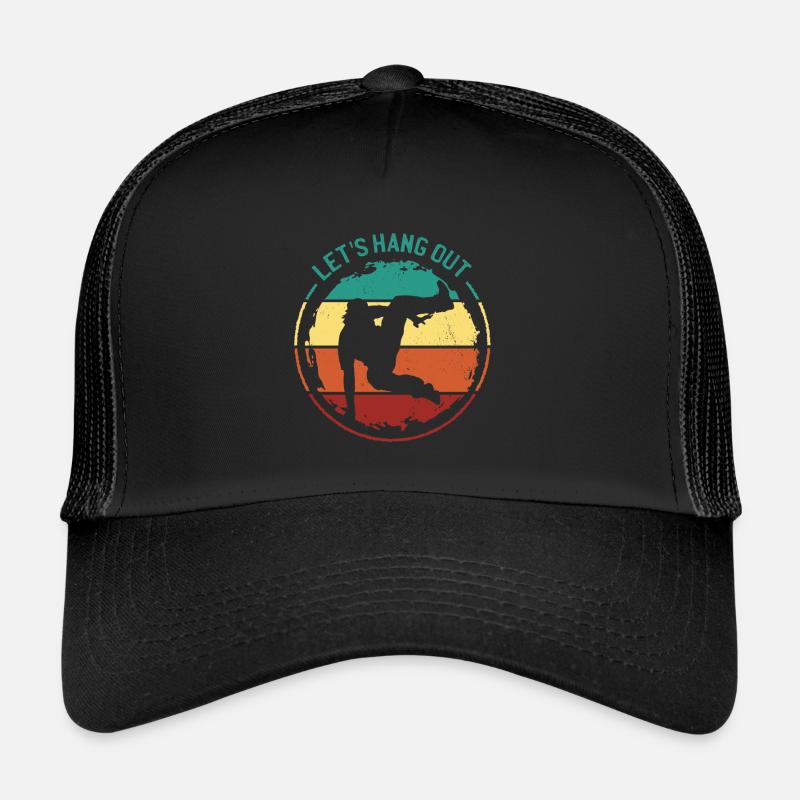 Parkour - Trucker Cap - Schwarz/Schwarz