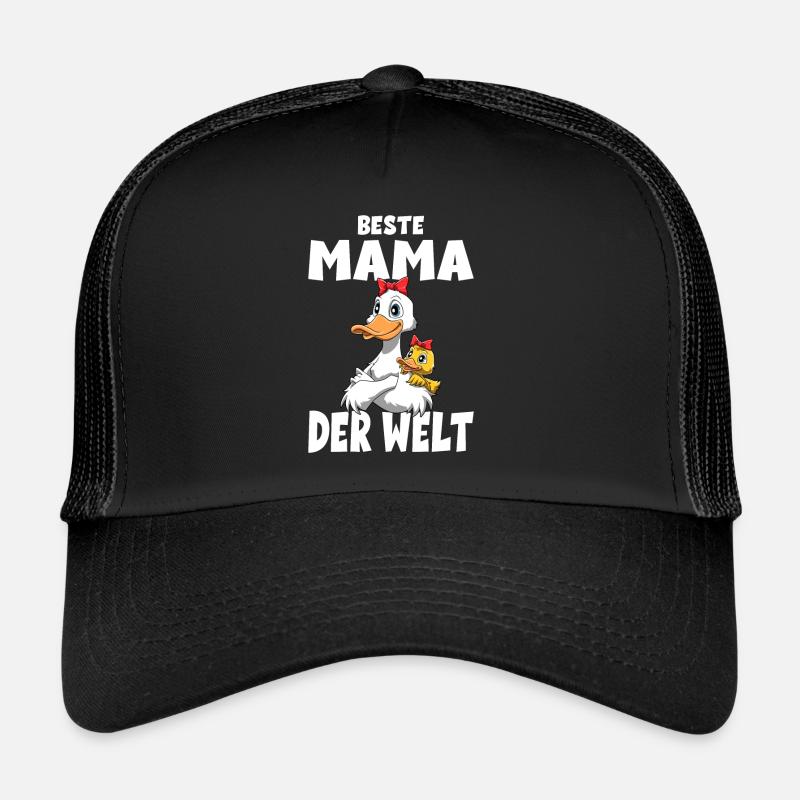 Beste Mama der Welt Muttertag Mutter Enten Trucker Cap