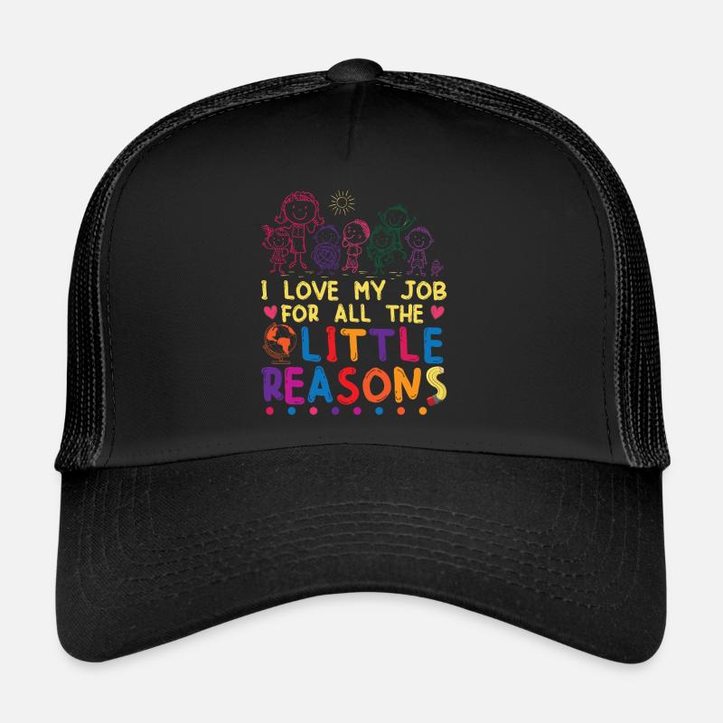 Mignon Enseignant Tenue Professeur École Primaire Casquette trucker 
