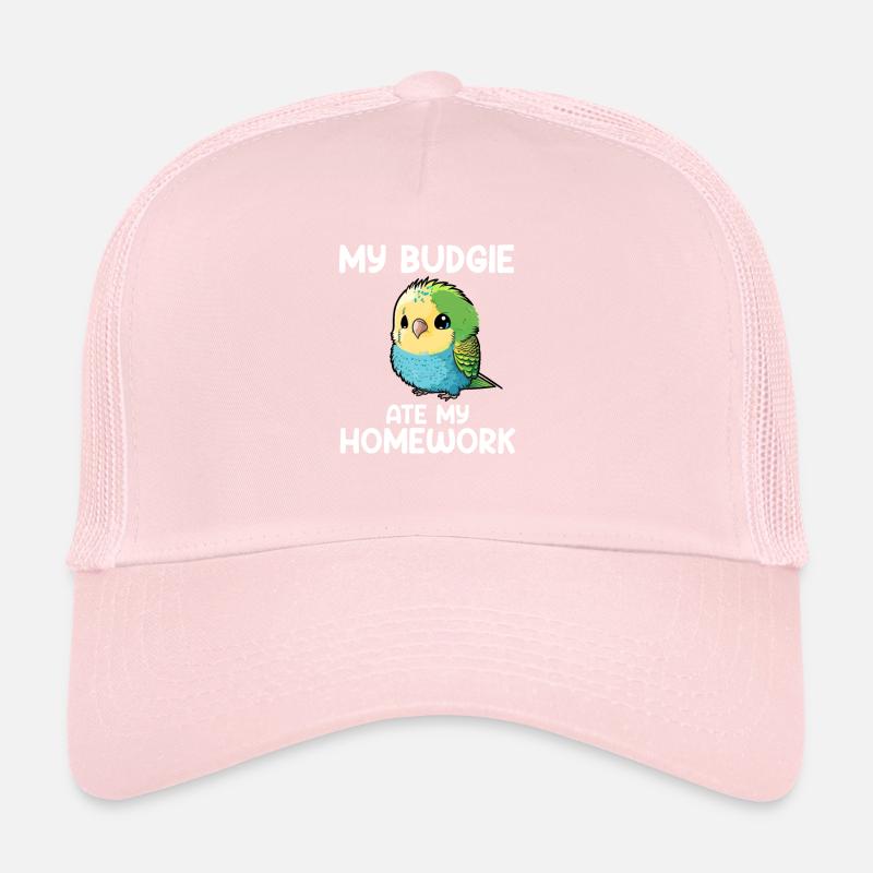budgerigar parakeet, budgie Trucker Cap