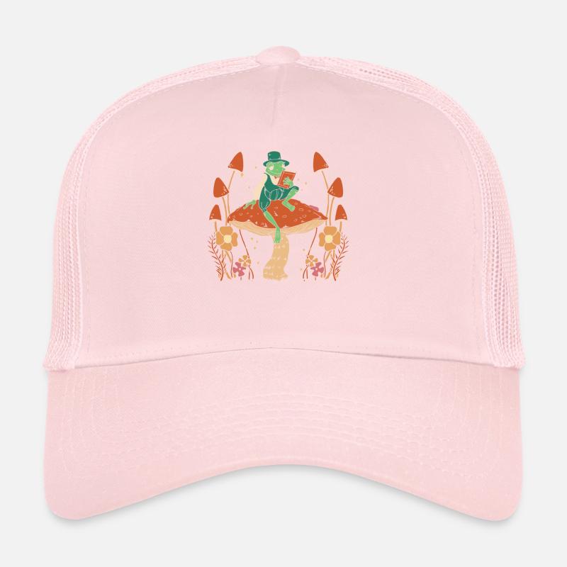 Cottagecore Pilz Ästhetischer Naturschutz Trucker Cap
