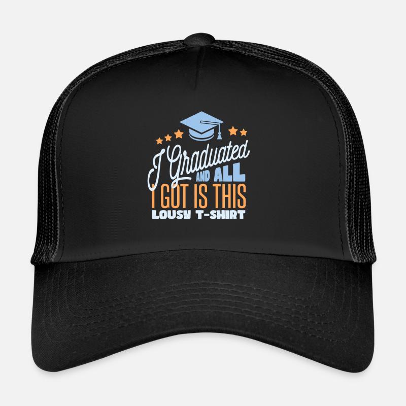 J’ai obtenu mon diplôme Casquette trucker 