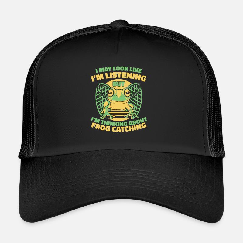J’ai peut-être l’air d’écouter Toad Tadpole Casquette trucker 