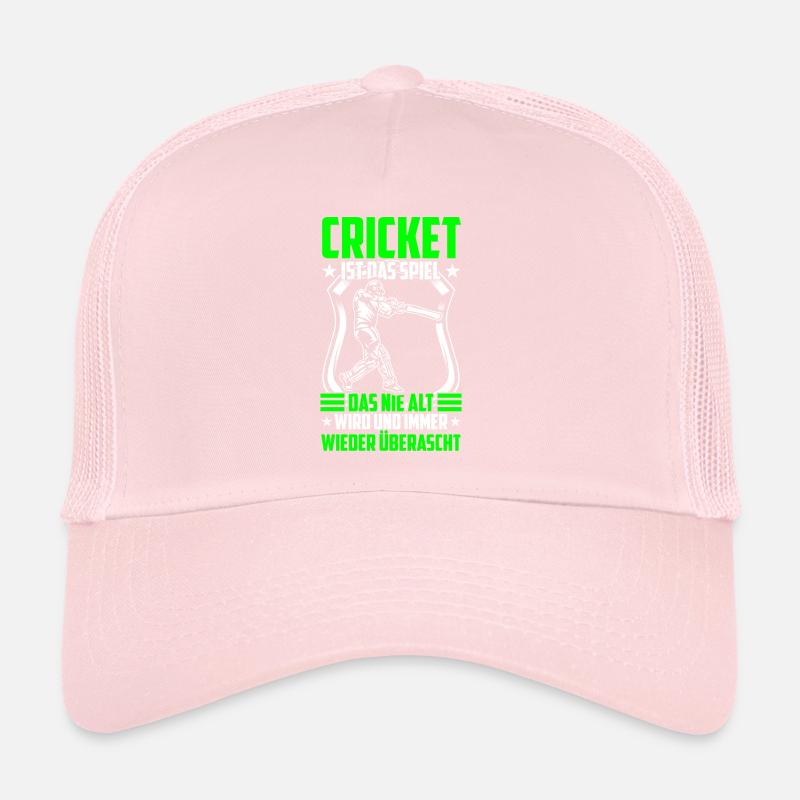 Cricket Ist Das Spiel, Das Nie Alt Wird Trucker Cap