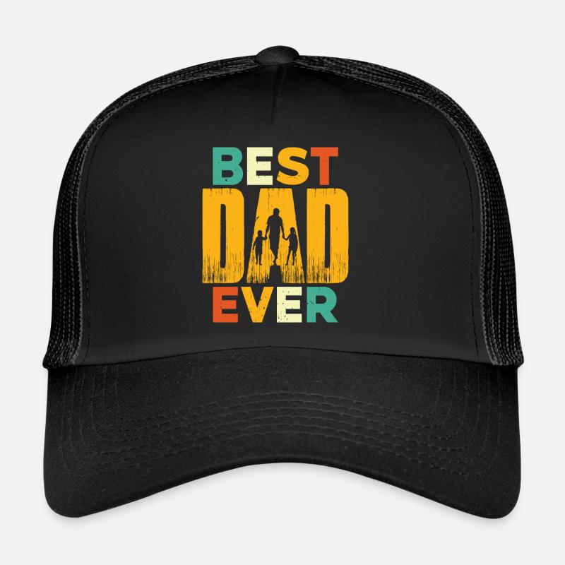 Meilleur papa de tous les temps Casquette trucker 