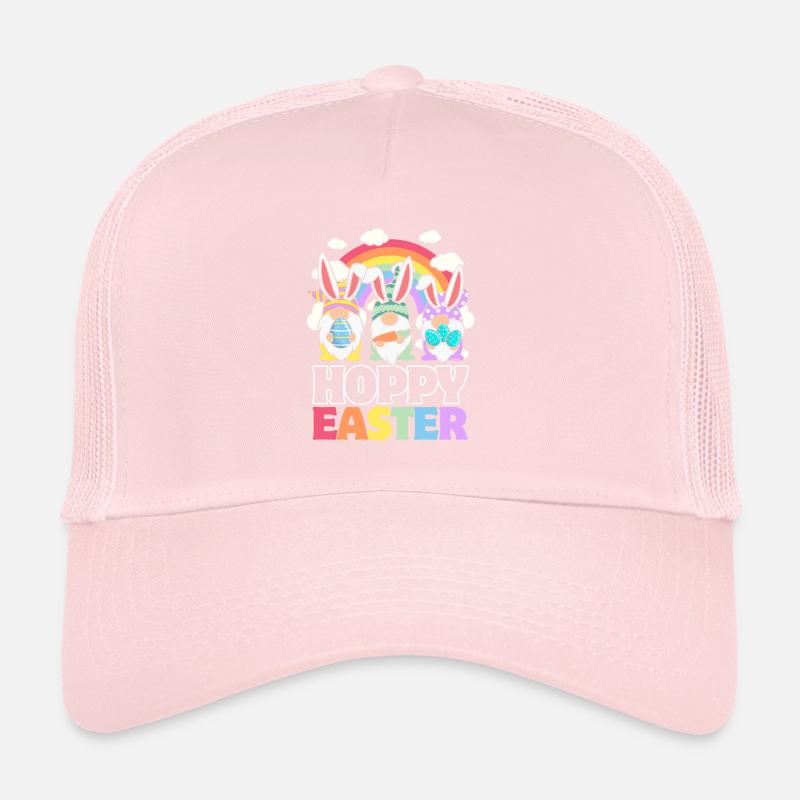 Hoppy Easter - Gnome Easter Eggs Trucker Cap