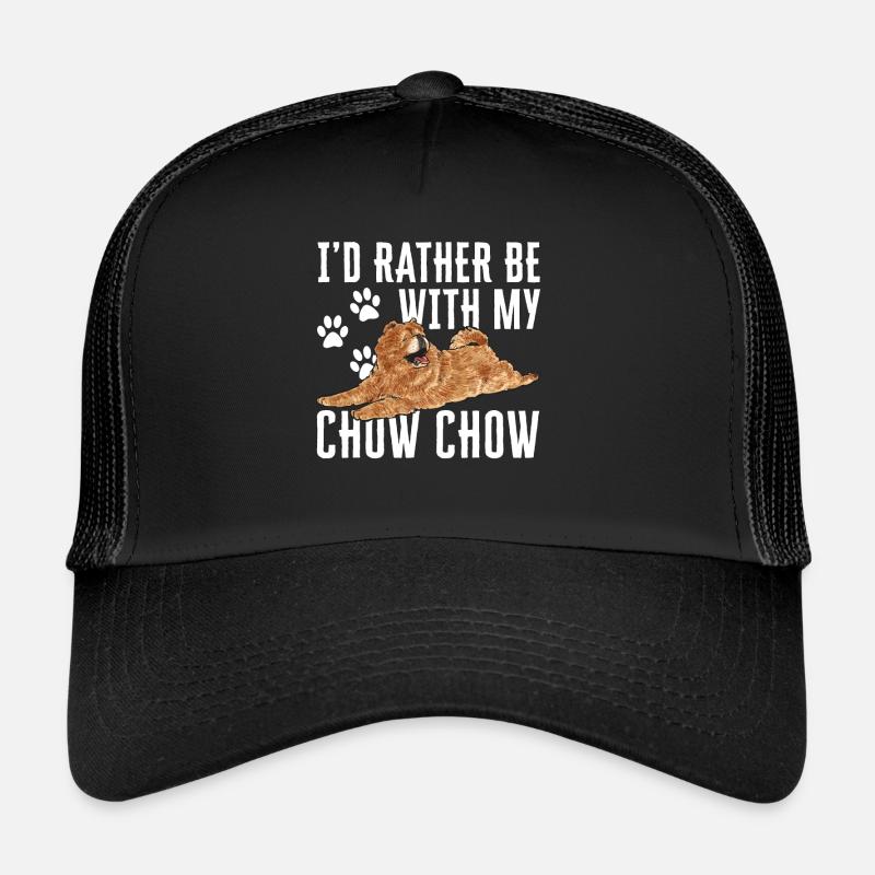 Chow Chow Chien Casquette trucker 