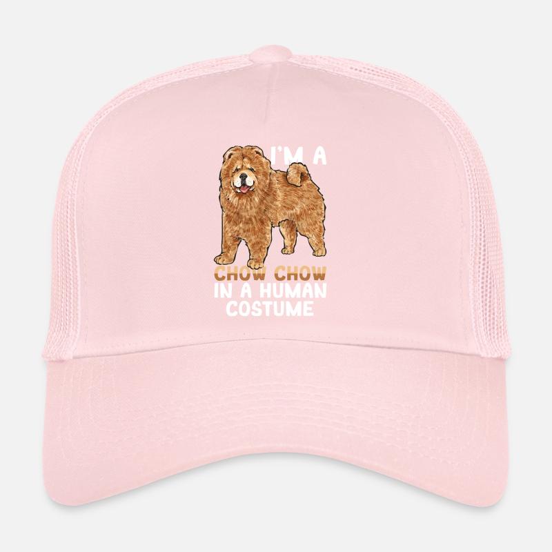 Chow Chow Dog Trucker Cap