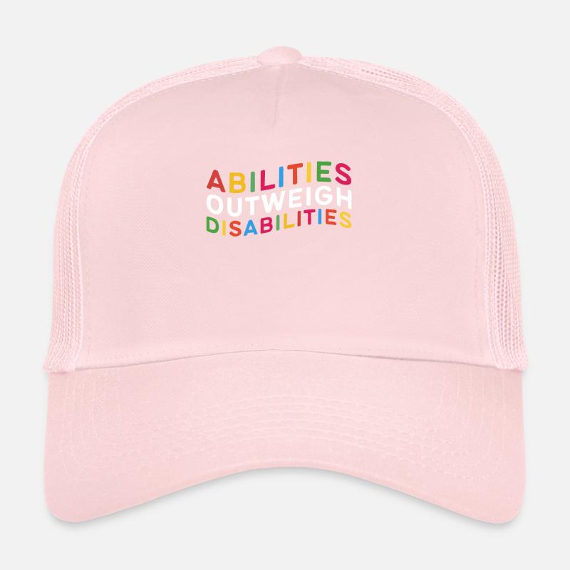 Autism awareness - abilities predominate Trucker Cap