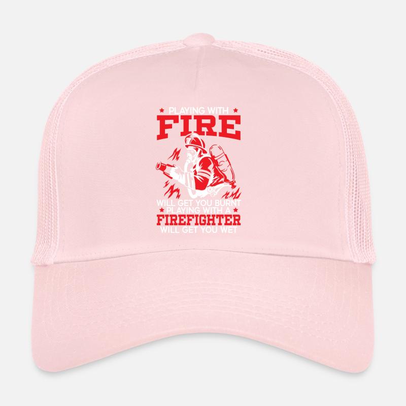 Pompier Pompier Pompier Sauveteur Pompier Casquette trucker 