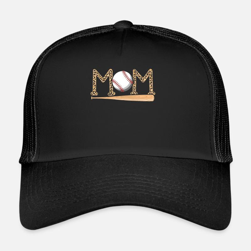 Baseball Mama Baseball Player Mothers Day Trucker Cap