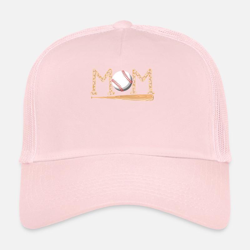 Baseball Mama Baseball Player Mothers Day Trucker Cap