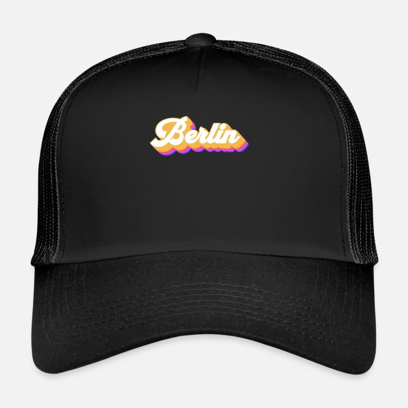 Berlin Berlinerin Berliner Stadt Berlin Trucker Cap