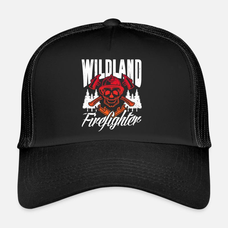 Pompier forestier Casquette trucker 