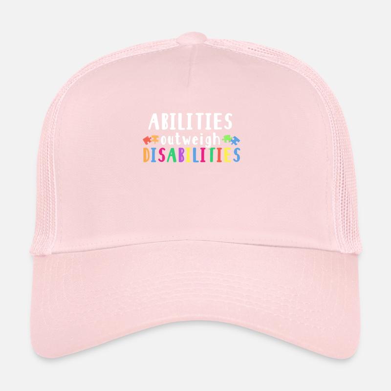 Sensibilisation à l’autisme - les capacités prédominent Casquette trucker 