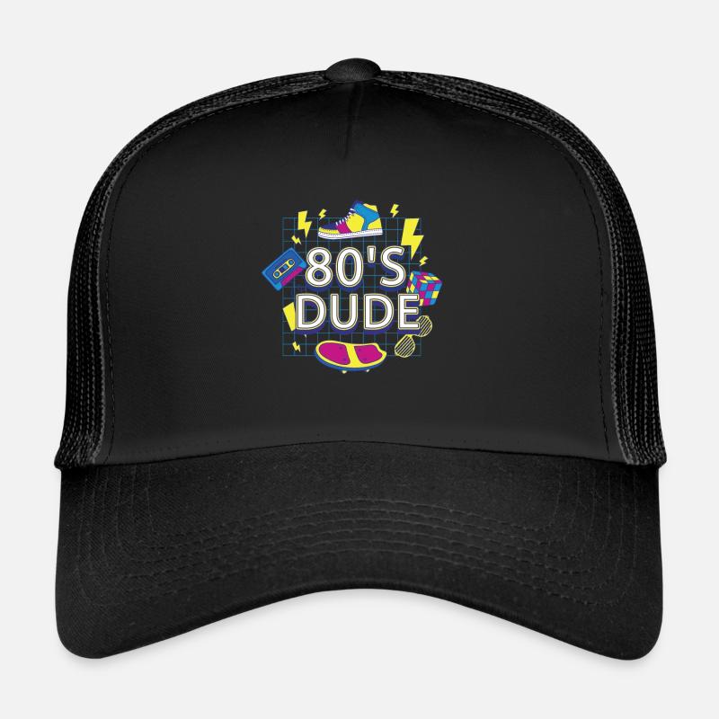 80's Dude Eighties Man Trucker Cap