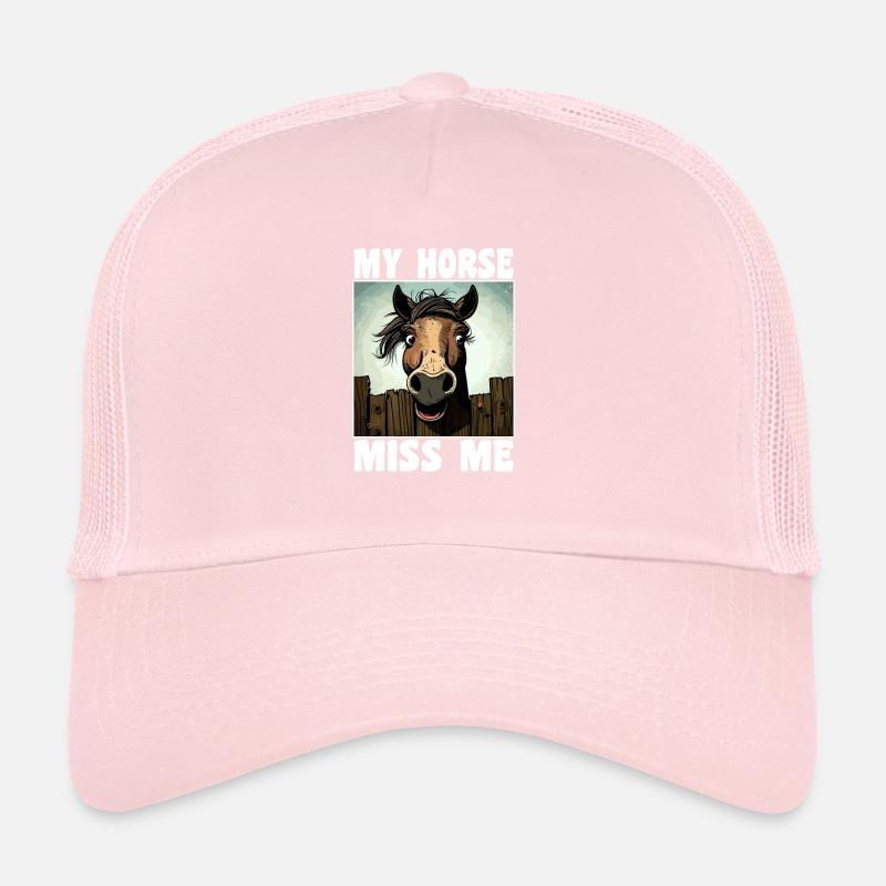 Lustiger Pferde Spruch Trucker Cap