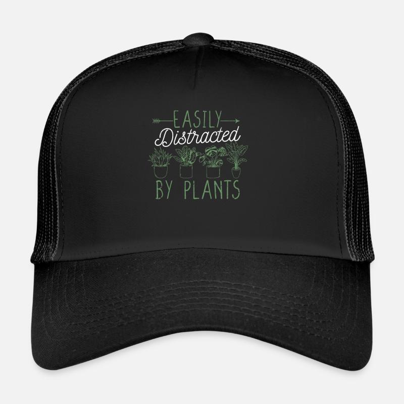 Leicht ablenkbar durch Pflanzen Gärtner Botanisch Trucker Cap
