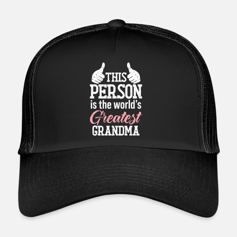 Weltbeste Oma Großmutter Super Oma Granny Trucker Cap