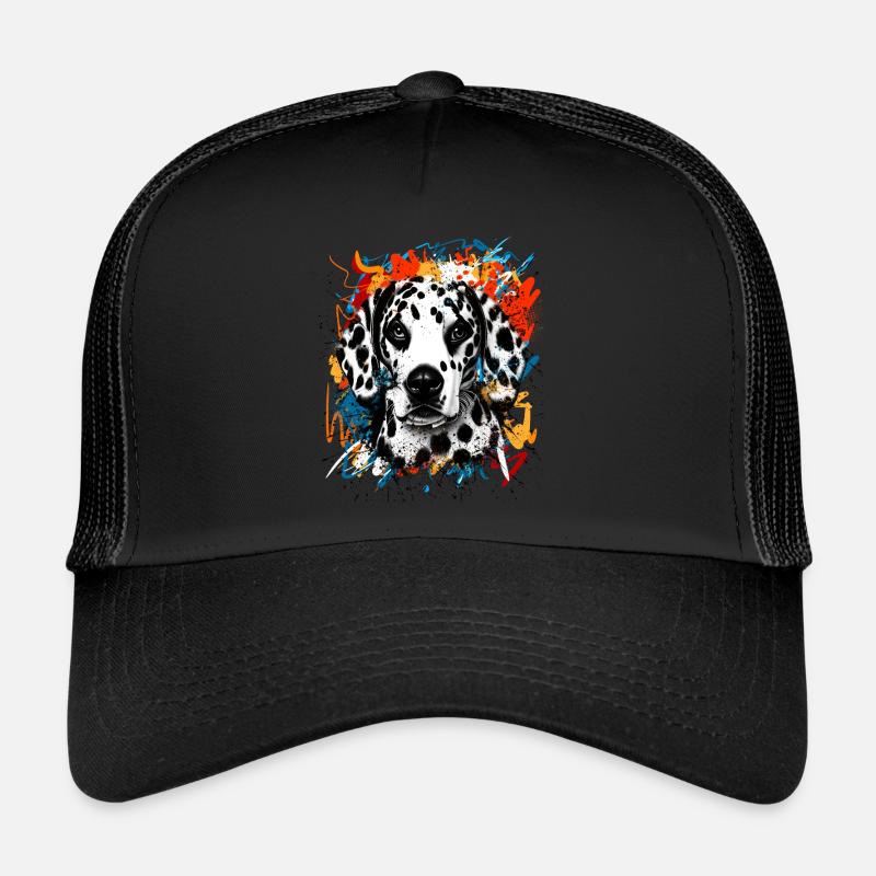 Chien dalmate Casquette trucker 