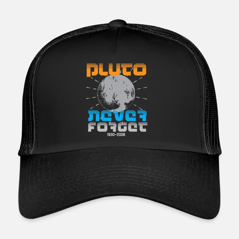 Solar System Pluto Never Forget 30-06 Trucker Cap