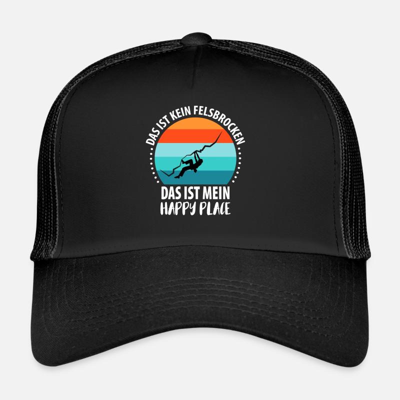 Vintage Bouldern Boulderer Klettern Kletterer Trucker Cap