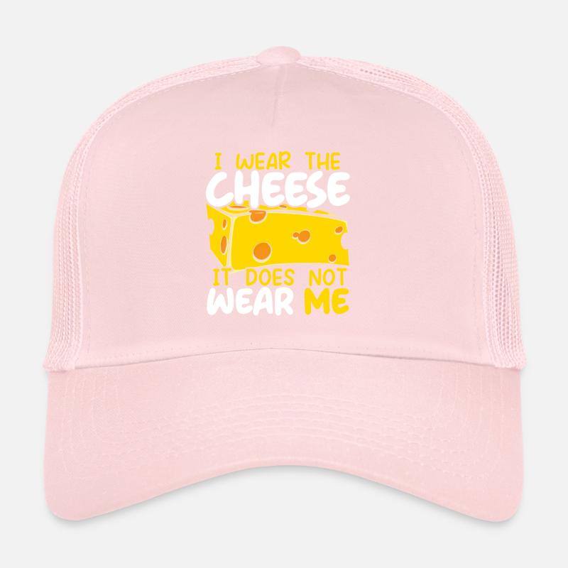 Ich trage den Käse Es trägt mich nicht käsiges Essen Trucker Cap