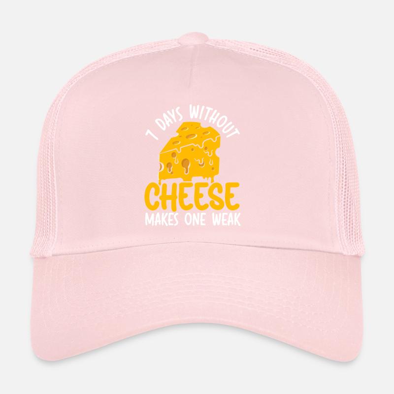 7 jours sans fromage font un aliment au fromage faible Casquette trucker 