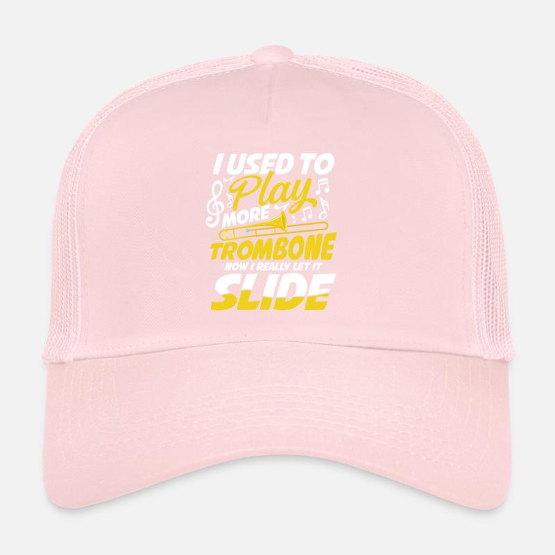 I Used To Play More Trombone Now I Let It Slide Trucker Cap