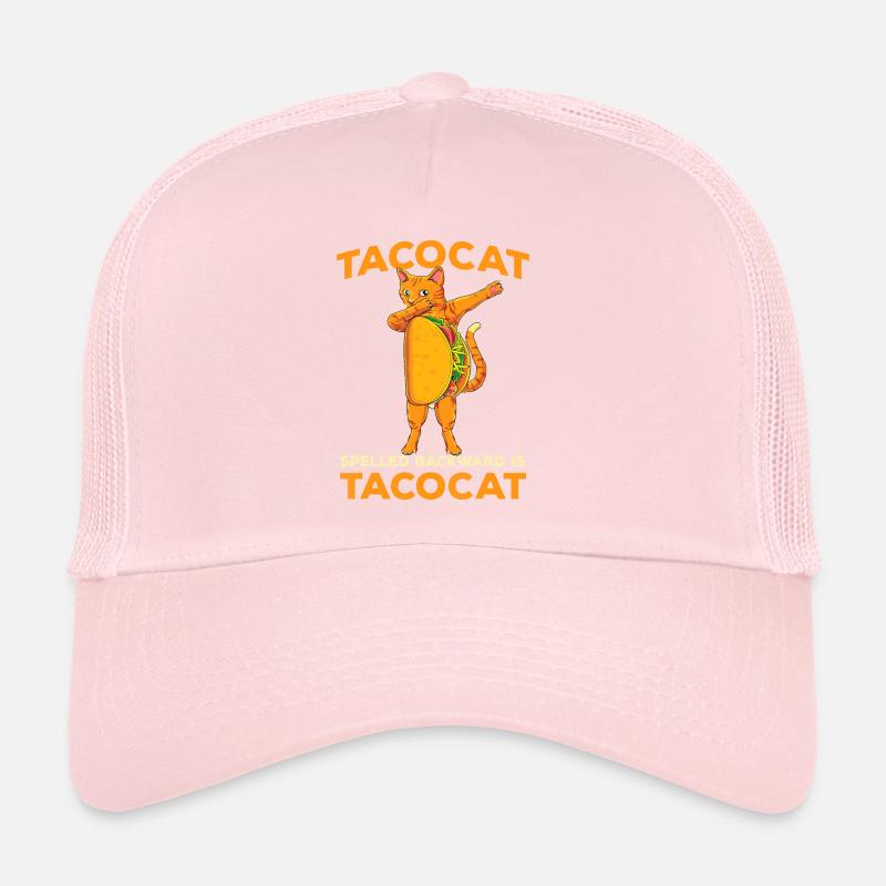 Dabbing Tacocat orthographié à l’envers est- Taco cat Dab Casquette trucker 
