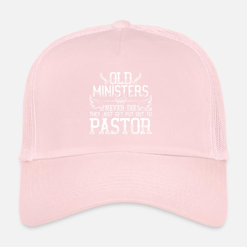 Ministre Pasteur Prédicateur Retraite Anniversaire Casquette trucker 