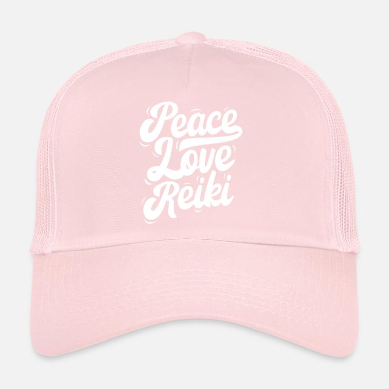 Peace Love Reiki Casquette trucker 
