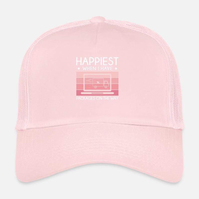 Cool acheteur en ligne qui est le plus heureux, Casquette trucker 