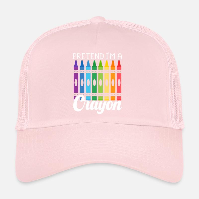 Faites semblant d’être un amoureux du crayon Coloriage Dessin Couleur Casquette trucker 