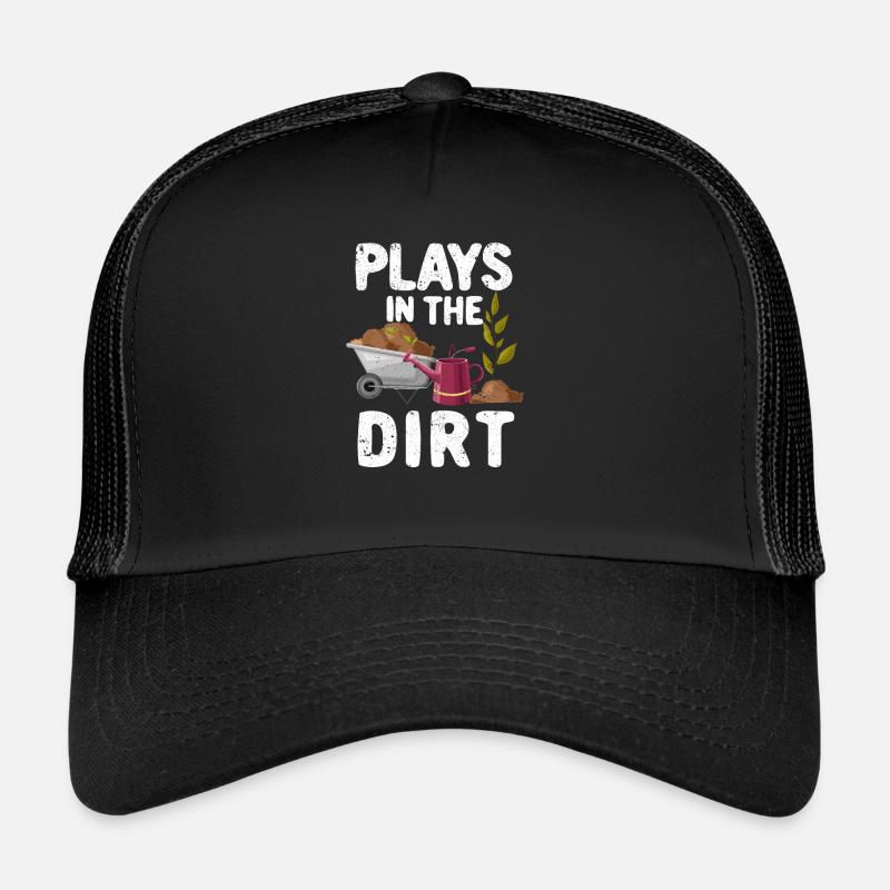 Joue dans la terre Fermier jardinier drôle Casquette trucker 