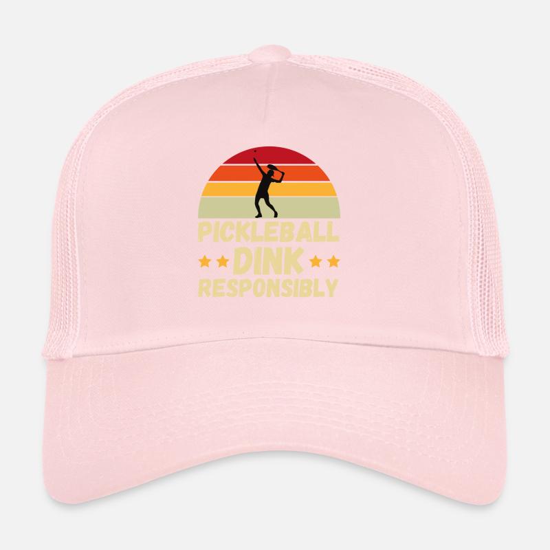 pickleball Dink Responsibly Gift Trucker Cap