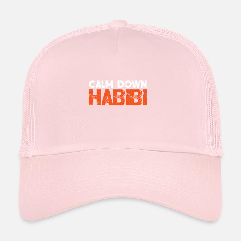 Funny Arabic Habibi idea Men Women Trucker Cap