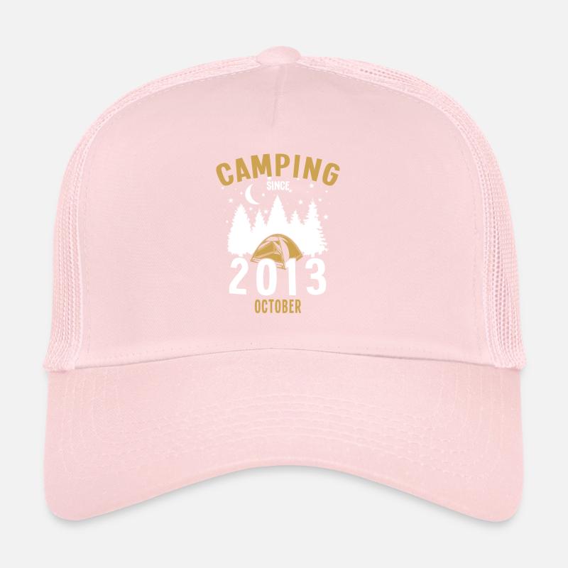 Birthday: Camping since October 2013 Camping Trucker Cap