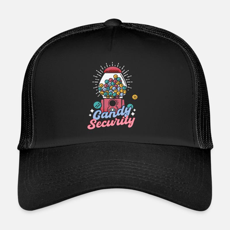 Bonbons de sécurité des bonbons Casquette trucker 