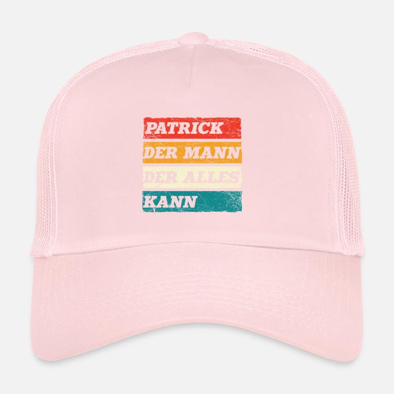 Patrick Der Mann Der Alles Kann Vorname Patrick Trucker Cap