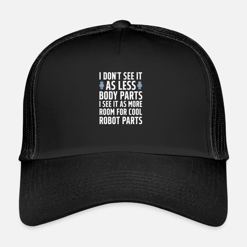 Amputation Amputation Prothèse Cadeau Casquette trucker 