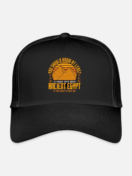 Archaeologist - To Date Me - Trucker Cap - black/black - Front