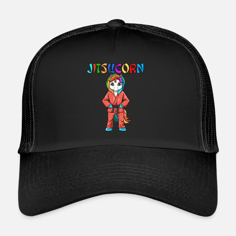 Jitsucorn Einhorn Judo Kampfsportart Trucker Cap