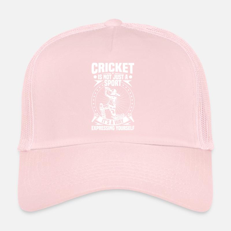 Le cricket est un moyen de Casquette trucker 