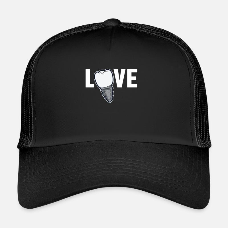 Love Dental Laboratory Dental Laboratory Dental Technician Trucker Cap