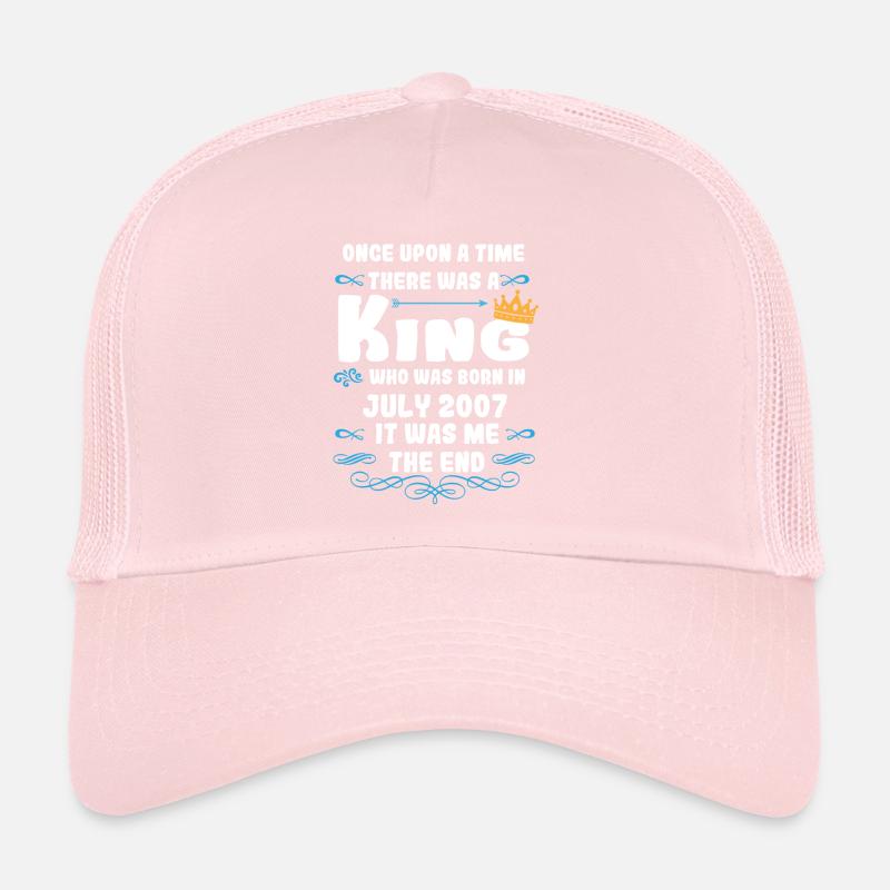 Es war einmal ein König. Juli 2007 Geburtstag Trucker Cap