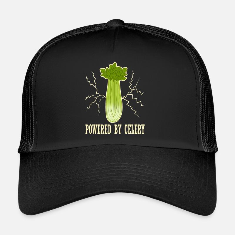Alimenté par Vegetables Celery Food Leek Casquette trucker 