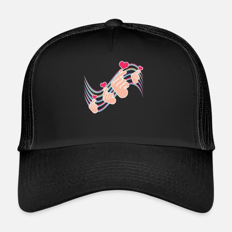 Kpop Heart K-Pop Korean Popmusic Trucker Cap