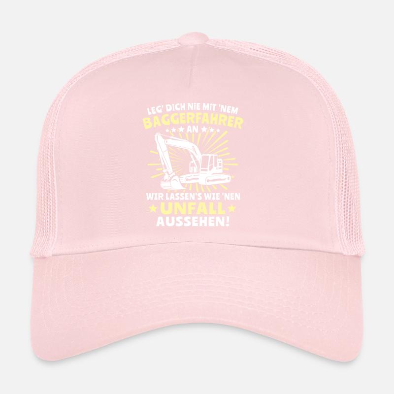Baggerfuehrer Baggerfahrer Trucker Cap