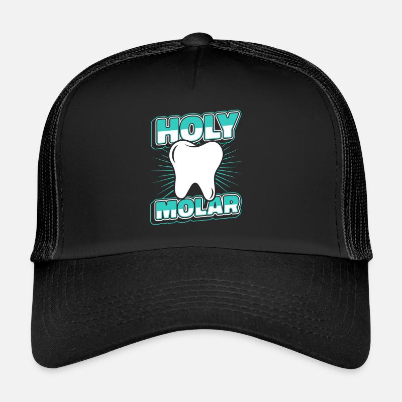 Holy Molar Dental Assistant Technique Laboratoire Dentaire Casquette trucker 